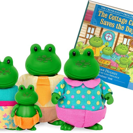 BA WOODZEEZ 6260 FROG FAMILY