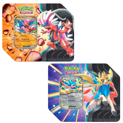 Pokemon TCG Slashing Legends Tin Español