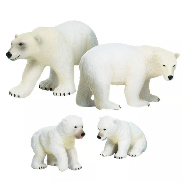 Familia de osos polares