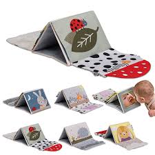 Tummy time Sensory book