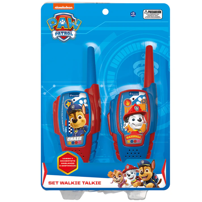SET WALKIE TALKIE PAW PATROL
