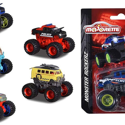 MAJORETTE  ROCKERZ 4X4 ,  6 SURT.