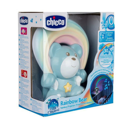Proyector Osito Arcoiris de Chicco Azul
