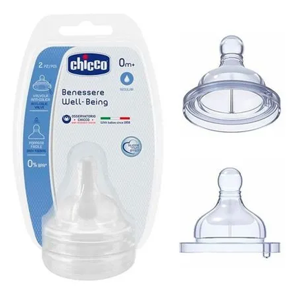 2 TETINAS WELLBEING SILICONA 0M+ NORM