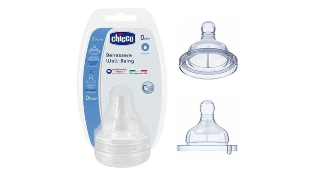 2 TETINAS WELLBEING SILICONA 0M+ NORM