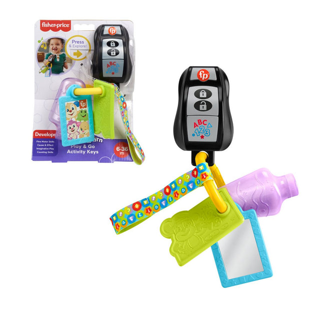 Fisher-Price Juguete para Bebes Llaves Juega y Aprende