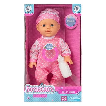MUÑECAS BABYDOLL BOSTECITOS Pipi 4 Frases , 6 Surtidos