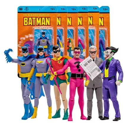 FIGURA DC RETRO 15 CMS BATMAN 66 DE MC FARLANE