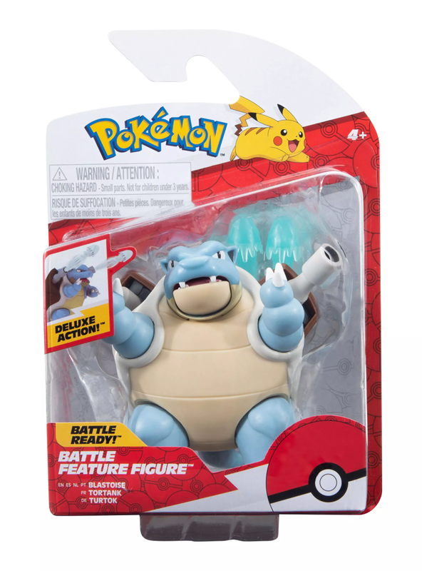 POKEMON  BATTLE FIGURA PACK DE 1 BLASTOISE
