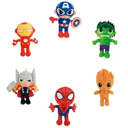 PELUCHE SQUISHY 15 CM AVENGERS - 51193