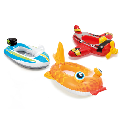 BOTE INFLABLE PARA NIÑOS - VARIOS DISEÑOS