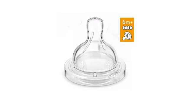 Tetina Anti-colic Flujo rápido 1UN