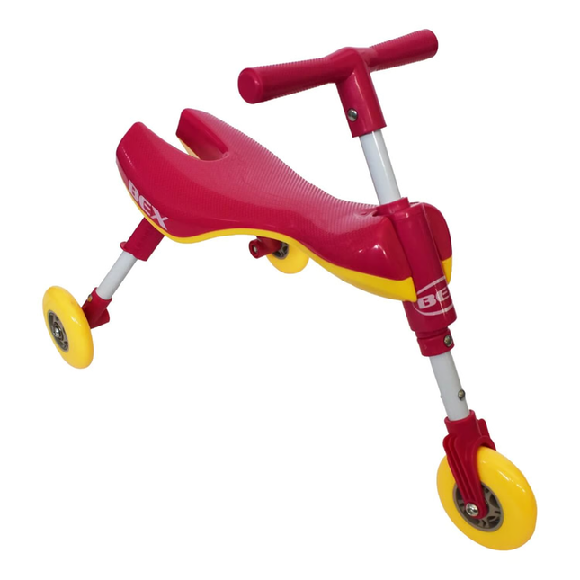 Tricilo Plegable Bex Rosado Con Amarillo