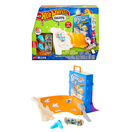 Hot Wheels Skate Pista de Juguete Set Bowl de Cereal