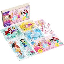 PUZZLE MADERA PRINCESAS 7 EN 1
