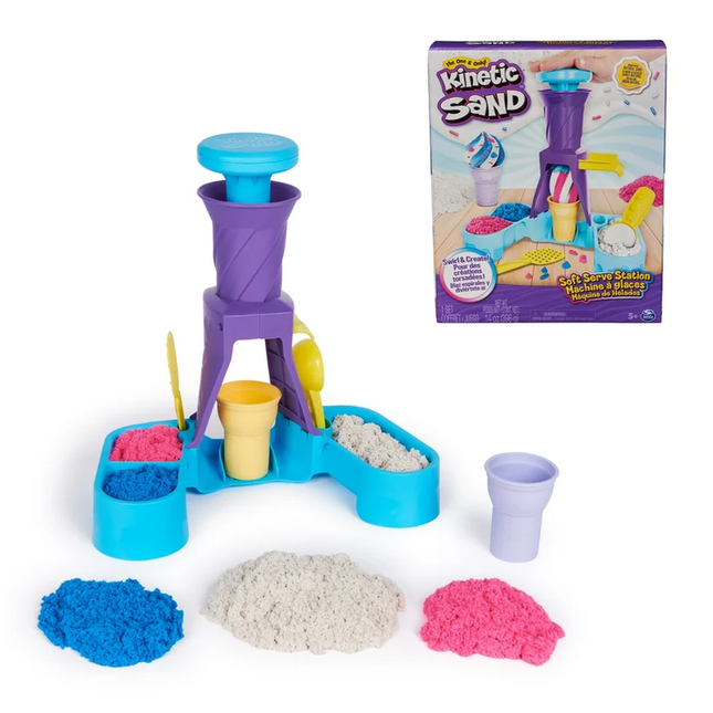 ESTACION DE HELADOS SOFT ARENA MAGICA KINETIC SAND - 6068385