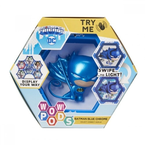 Figura Coleccionable Interactiva Batman Blue Metalic