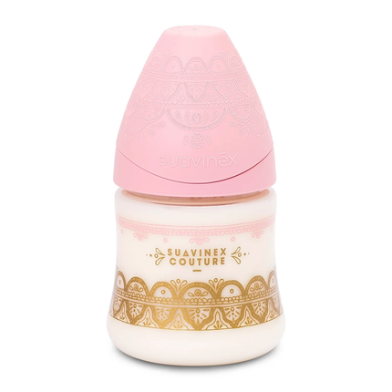 MAMADERA 150 ML PREMIUM SILICONA ROSADO