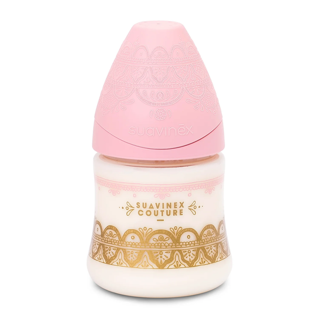 MAMADERA 150 ML PREMIUM SILICONA ROSADO