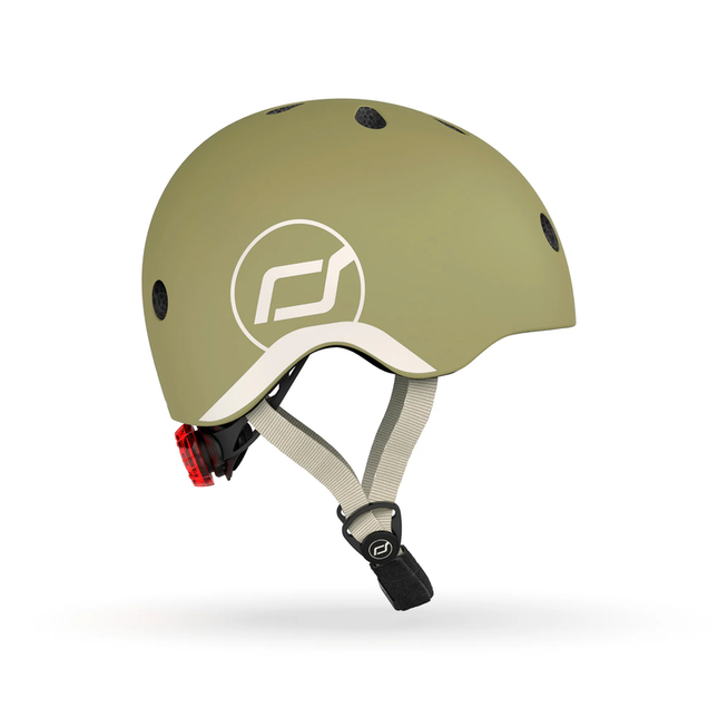 Scoot and Ride Scooter Casco Olive XXS-S