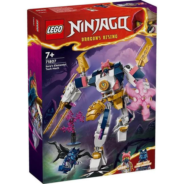 LEGO NINJAGO ARMADURA ELEMENTAL TECNO DE SORA