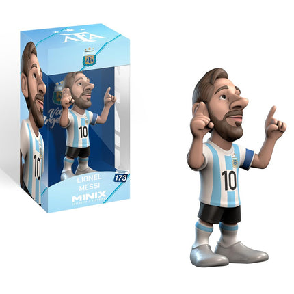 Figura Resina 12 cm Messi: Argentina.