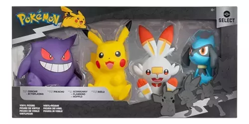 POKEMON PACK DE 4 FIGURAS