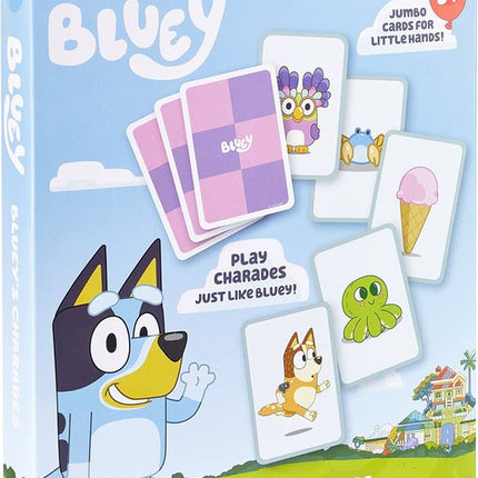 JUEGO DE CARTAS ADIVINANZAS BLUEY