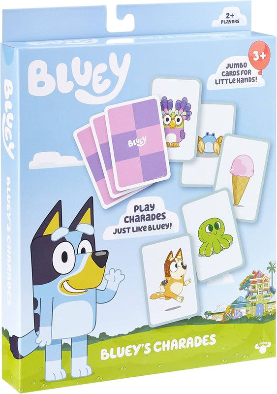 JUEGO DE CARTAS ADIVINANZAS BLUEY