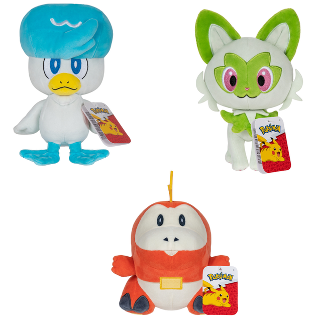 POKÉMON PELUCHE GENERACIÓN IX 20 CM