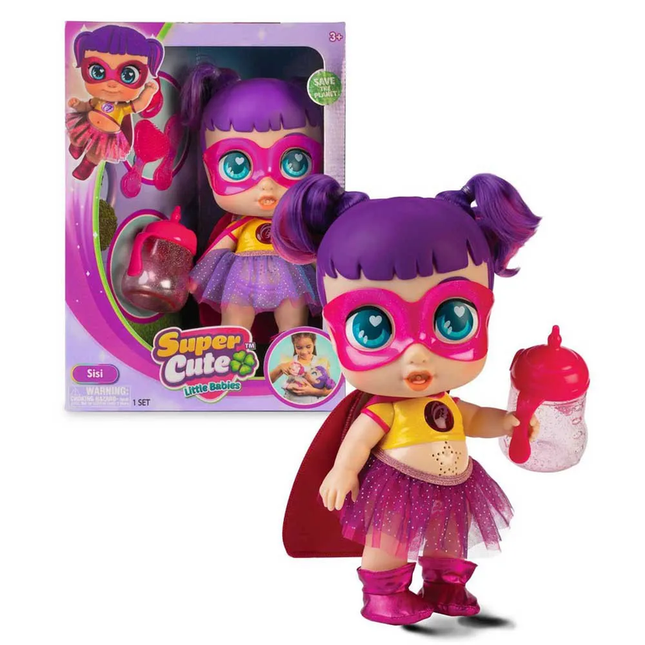 TIGERHEAD SUPERCUTIES DOLL GLITZY COOL SISI (PURPLE)