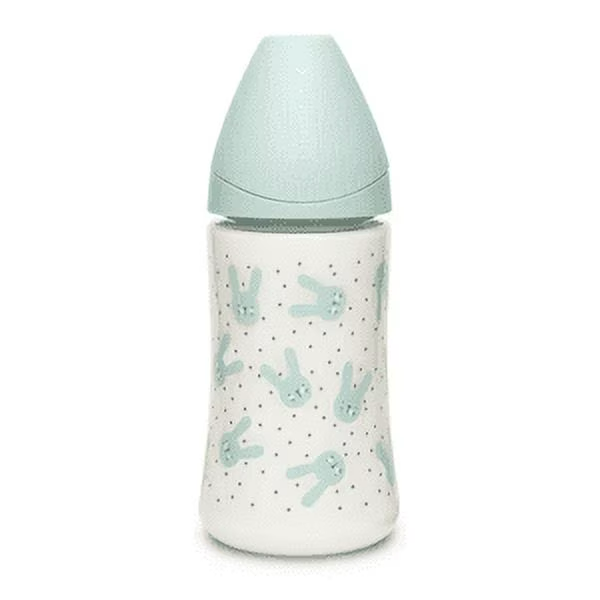 MAMADERA 270 ML TETINA REDONDA SILICONA HYGGE RABBIT VD