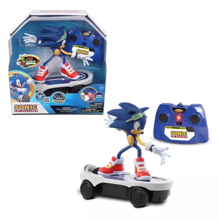 SKATE R/C CON FIGURA SONIC