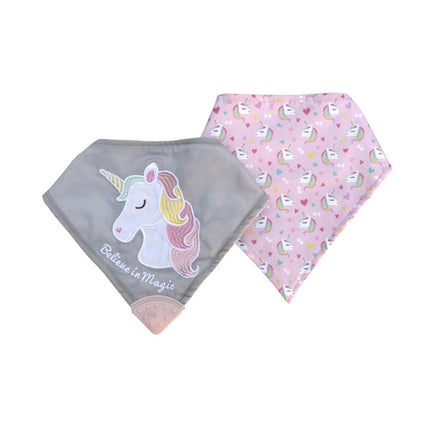 SET DE 2 BABEROS BANDANA V