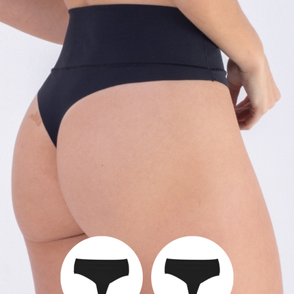 COLALESS  ALTO INVISIBLE CONTROL ABDOMEN M NEGRO