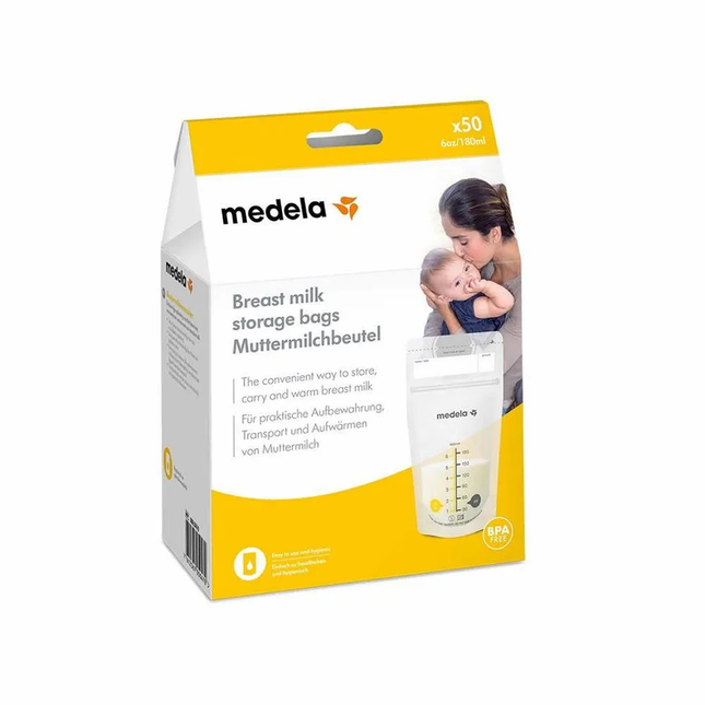 BOLSAS PARA LECHE MATERNA  50 UNID