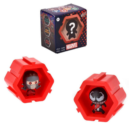 MINI FIGURA EN HEXAGONO NANO PODS - MARVEL