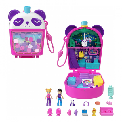 Polly Pocket Set Compacto Mundo Sorpresa Pandita D’a de TŽ