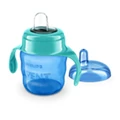 Vaso con boquilla azul 200ml