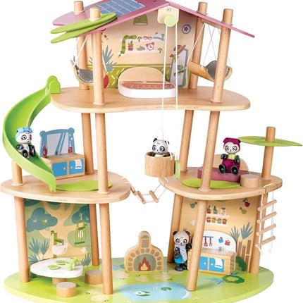Pandas' Bamboo House