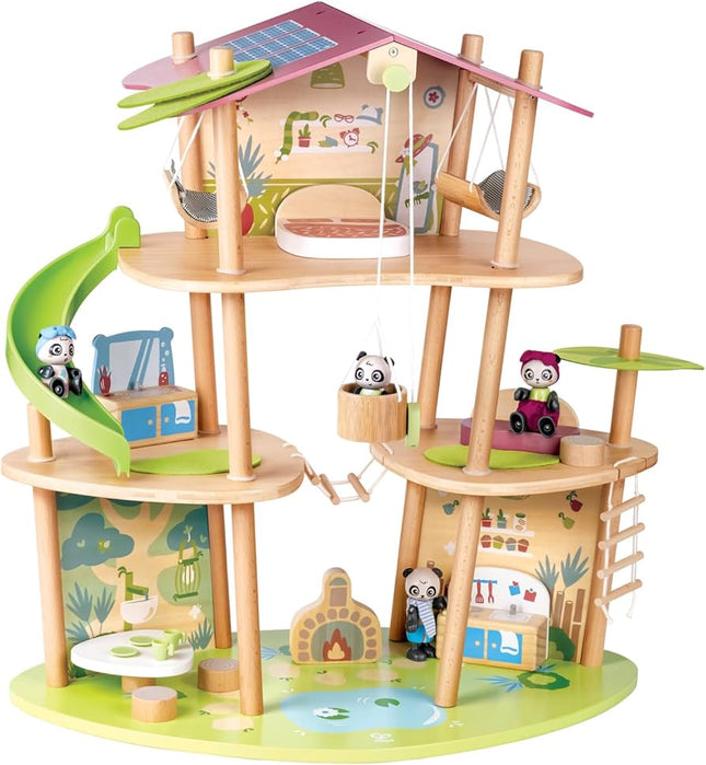 Pandas' Bamboo House