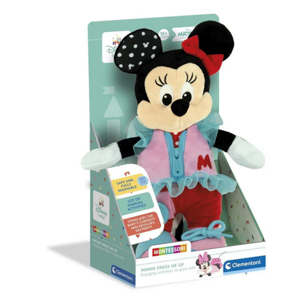 Peluche Montessori Minnie dress me up