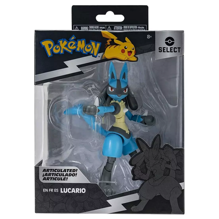 POKEMON  FIGURA 15 CM SUPER ARTICULADA LUCARIO