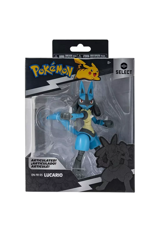POKEMON  FIGURA 15 CM SUPER ARTICULADA LUCARIO