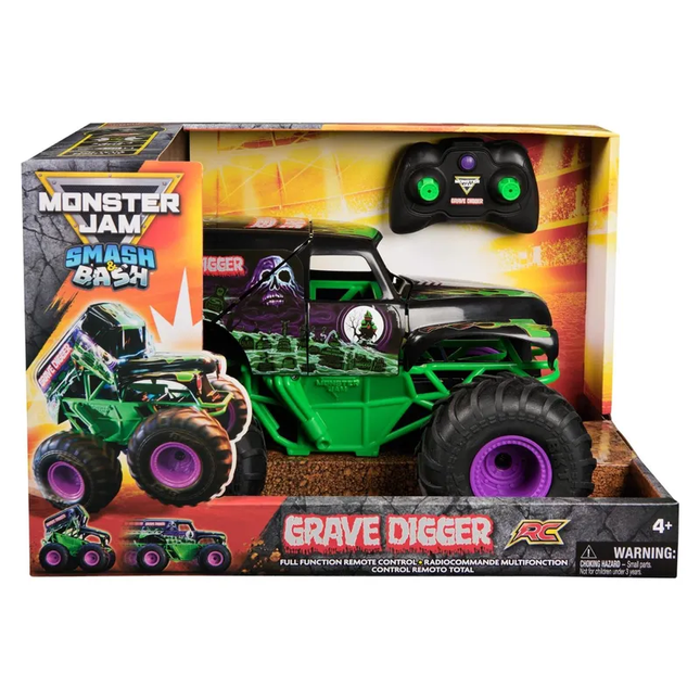MONSTER JAM GRAVE DIGGER RC