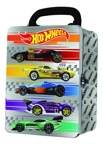 CJA METALICA PORTAUTOS HOTWHEELS DISEÑO A