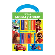 PIXAR FAMILIA Y AMIGOS 12 LIBROS