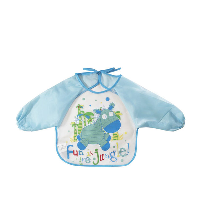 BABERO CON MANGAS PLASTICO 6-12 MESES