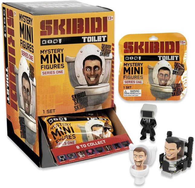 SKIBIDI TOILET FIGS MINI MISTERIOSAS SORPRESA 1 UNIDAD