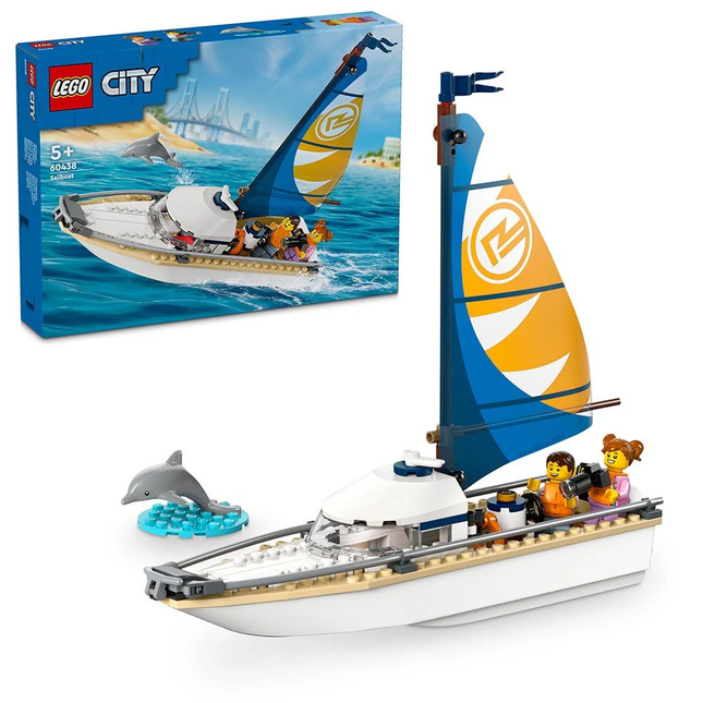 LEGO CITY BARCO VELERO